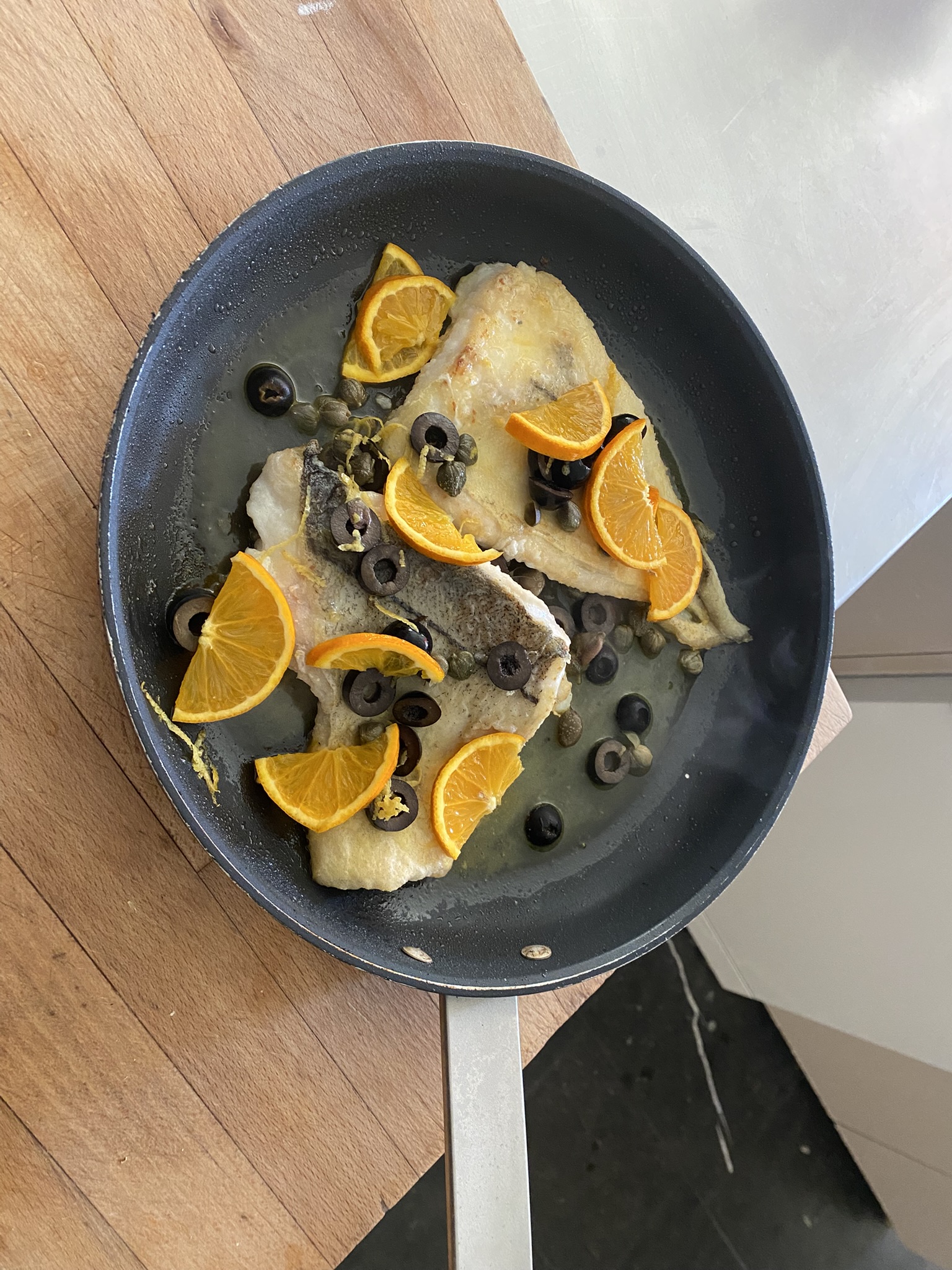 Poisson à l'orange