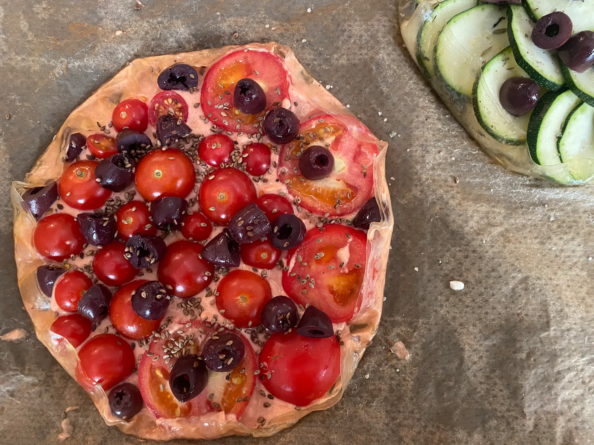 tarte fine a la tomate