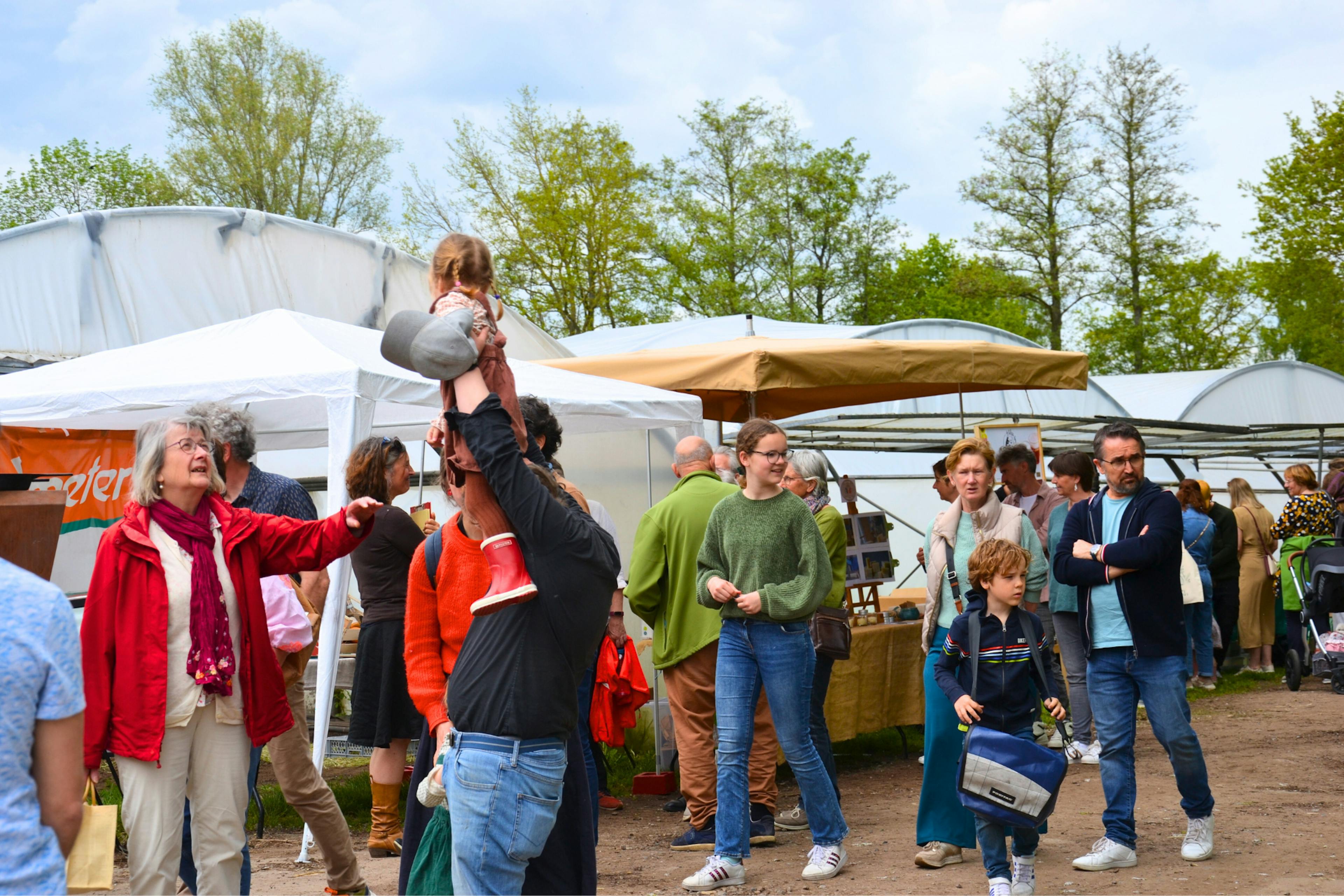 Lentemarkt op boerderij De Wassende Maan