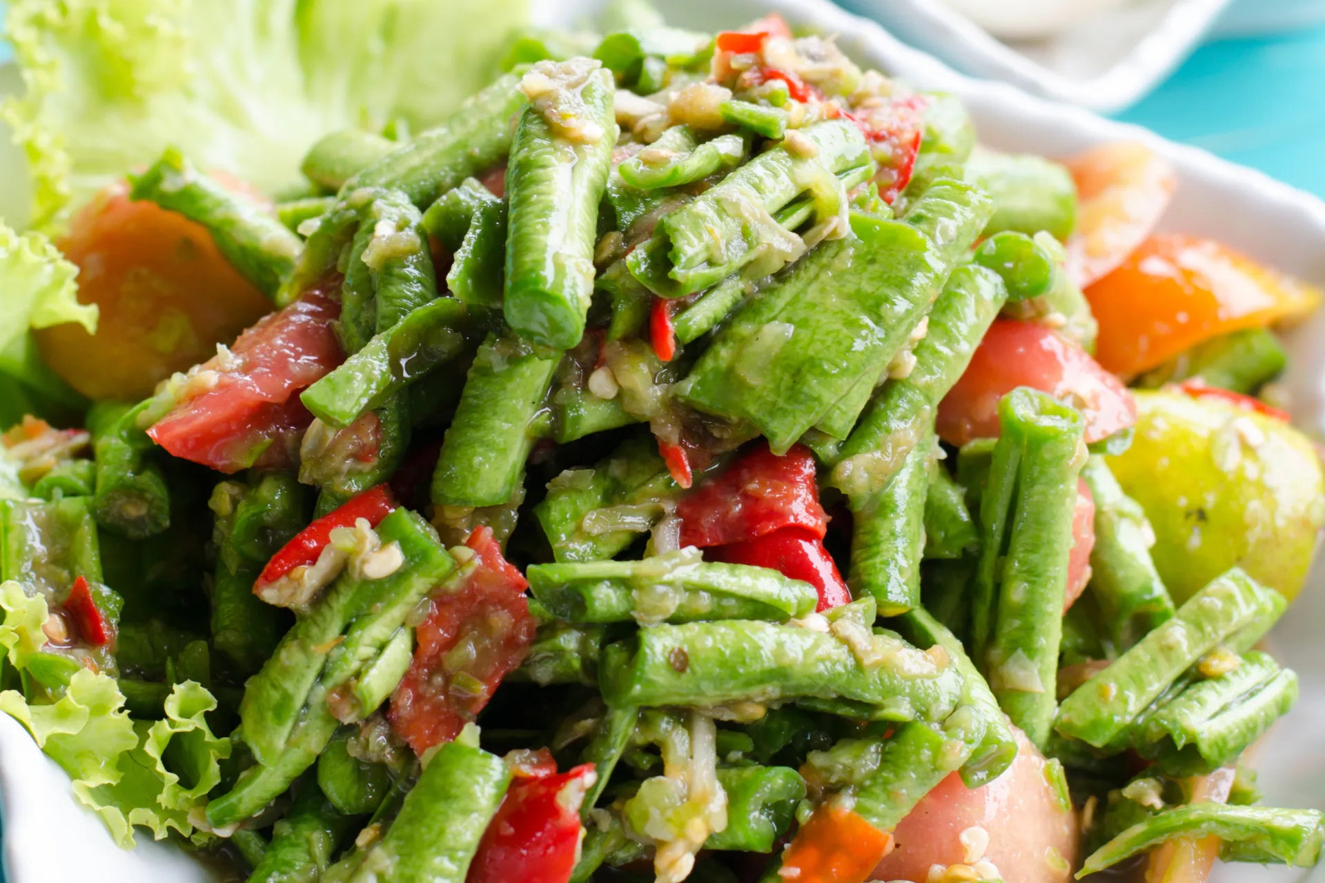 Salade met boontjes