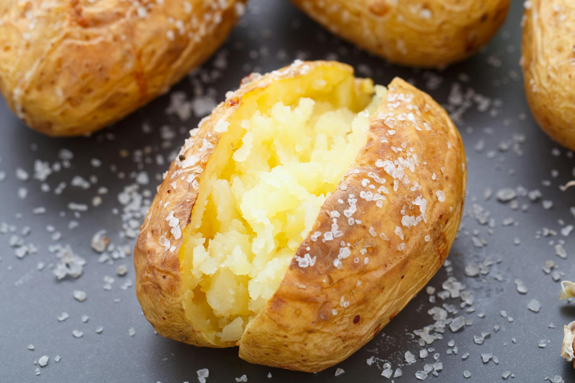 Gepofte aardappel