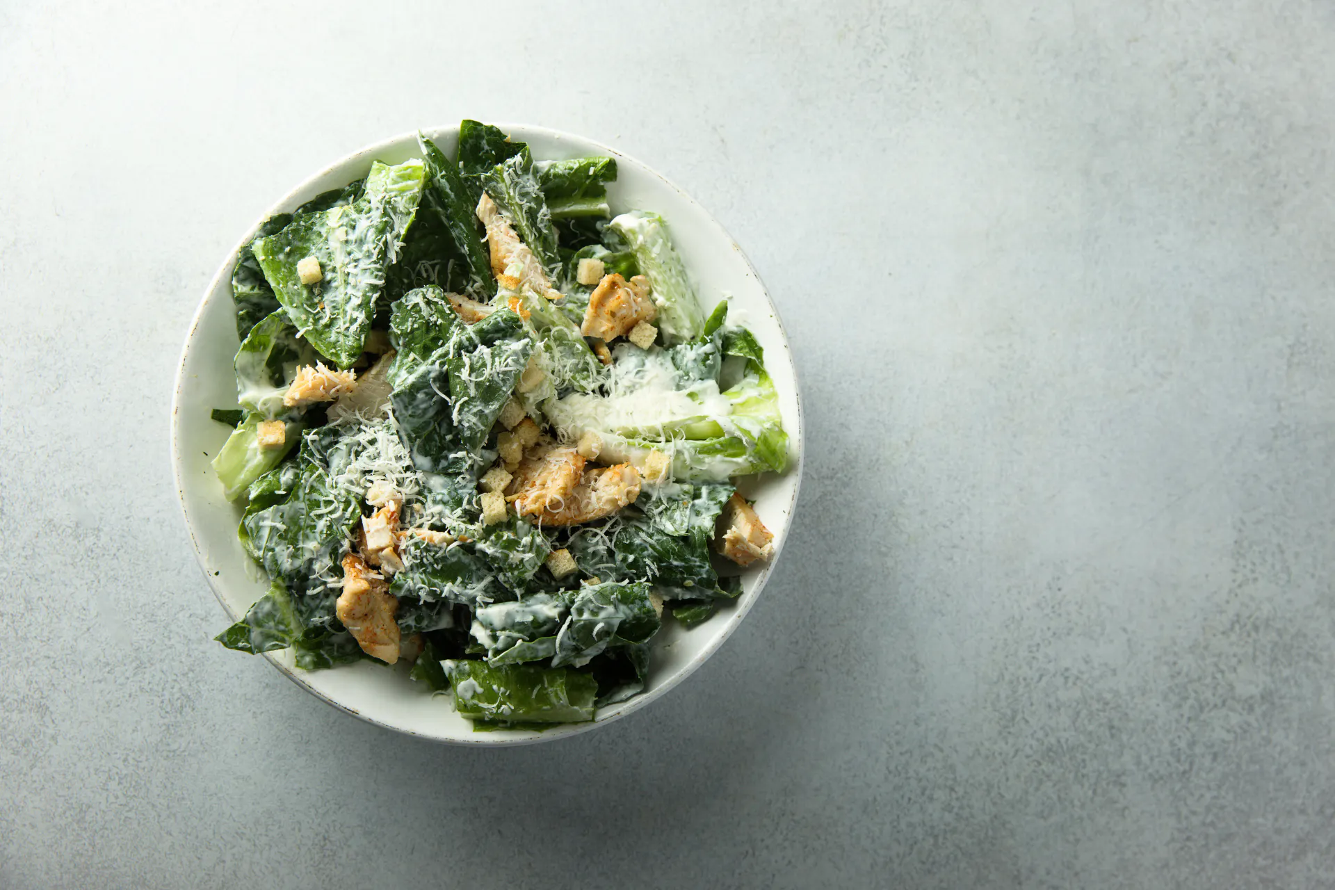 Kom met salade