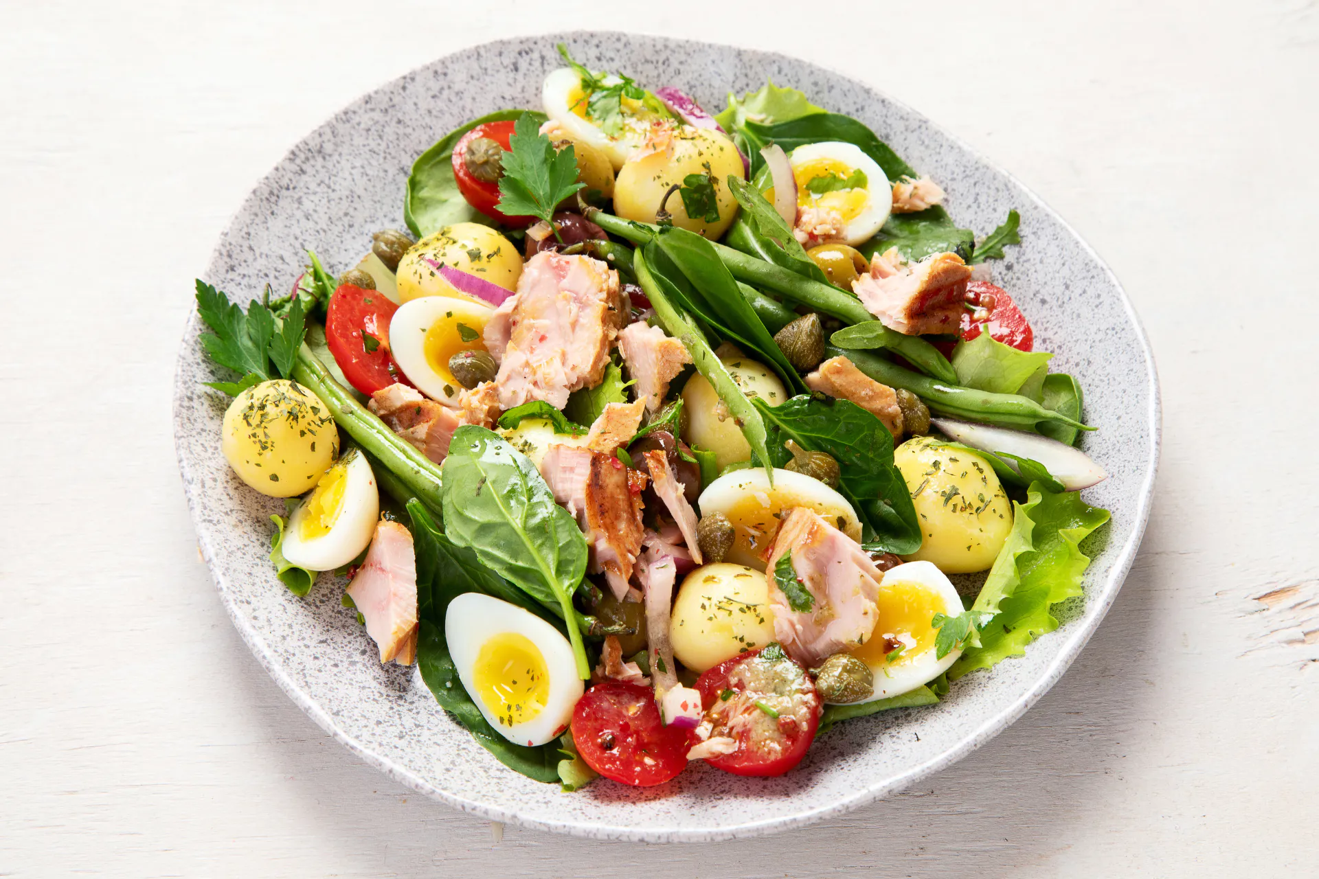 Kom met luikse salade