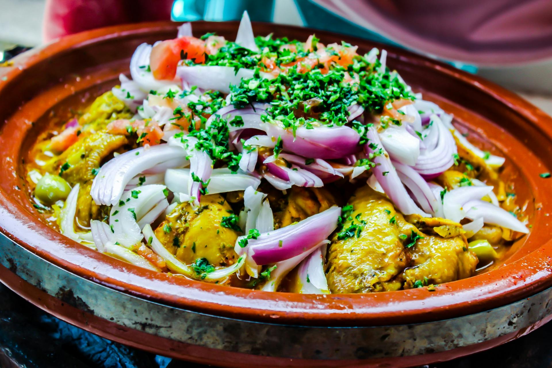 Tajine met pastinaak en kip