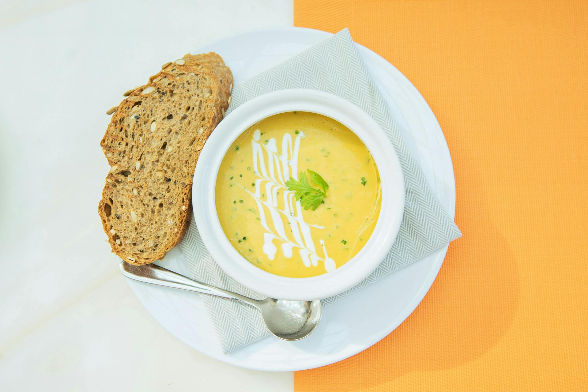 Potage crème de navets
