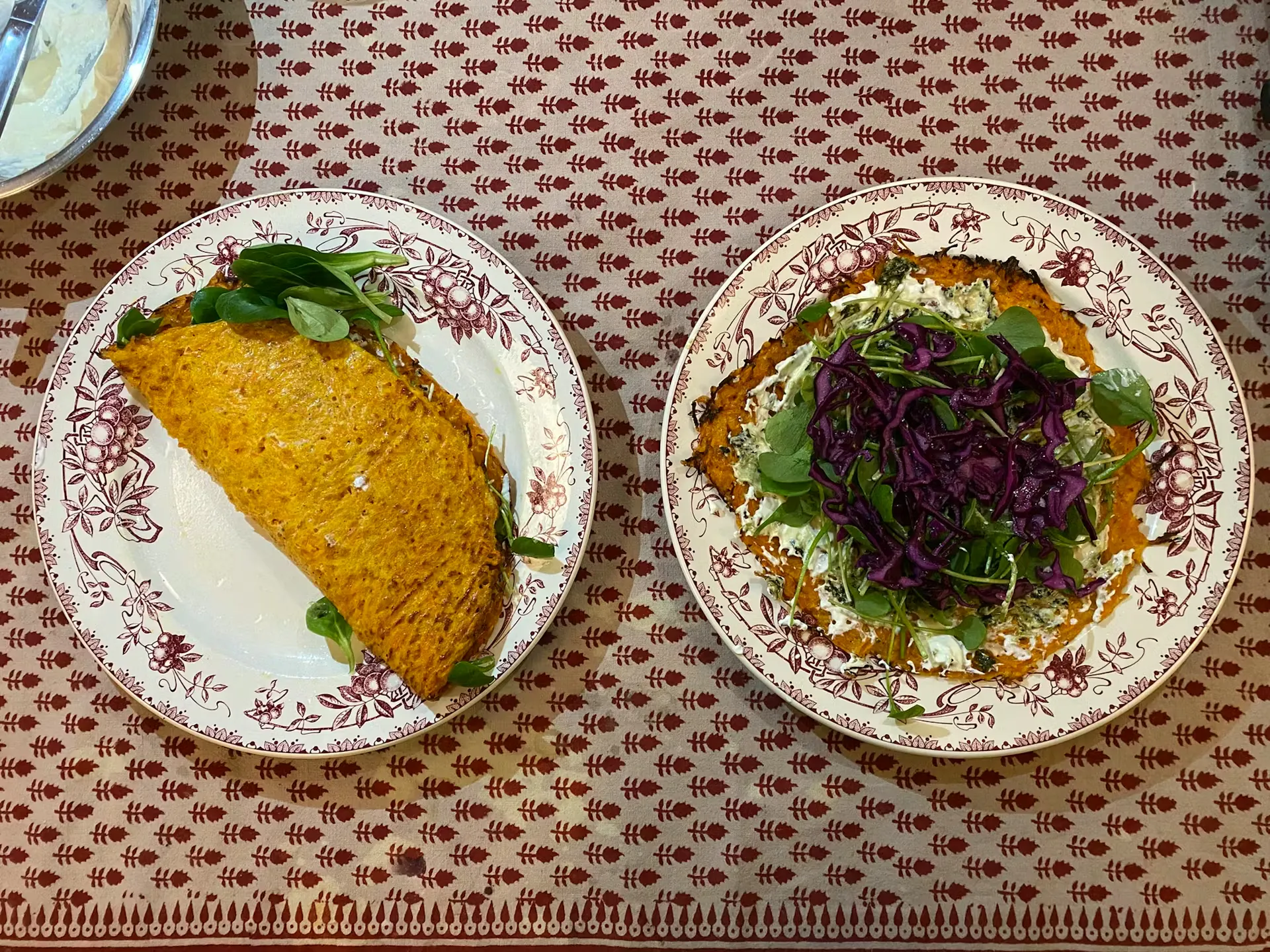 wrap lunch carottes