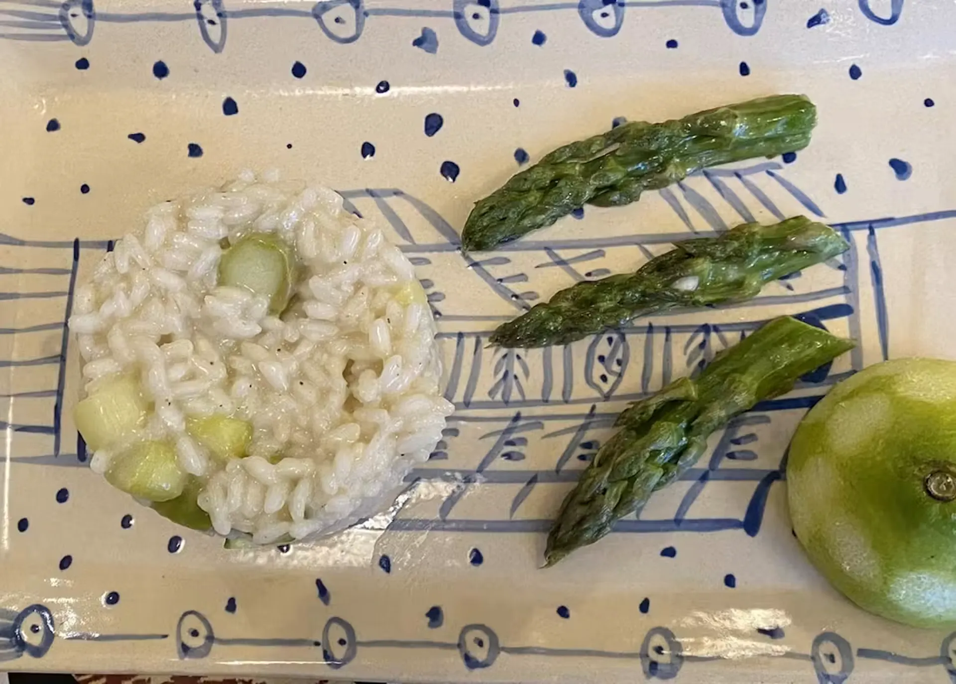 Risotto Asperges citron linette
