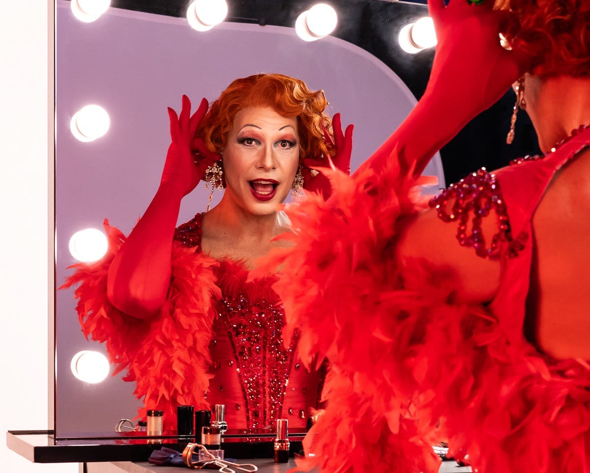 visuel de spectacle la cage aux folles
