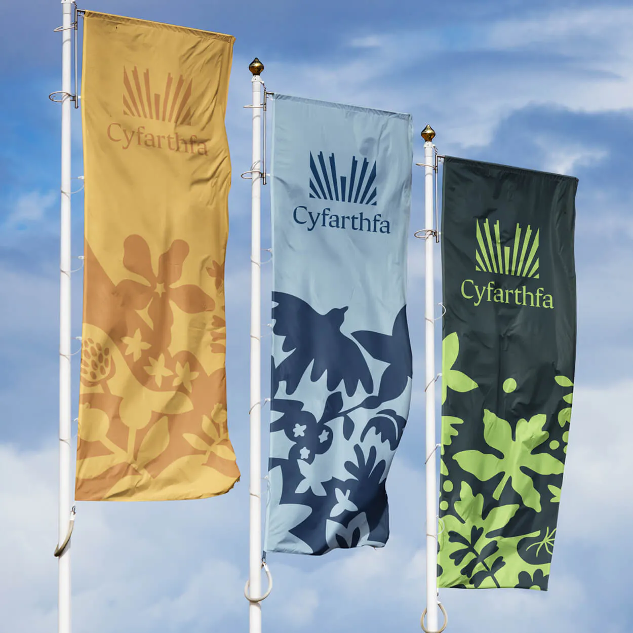 park flags