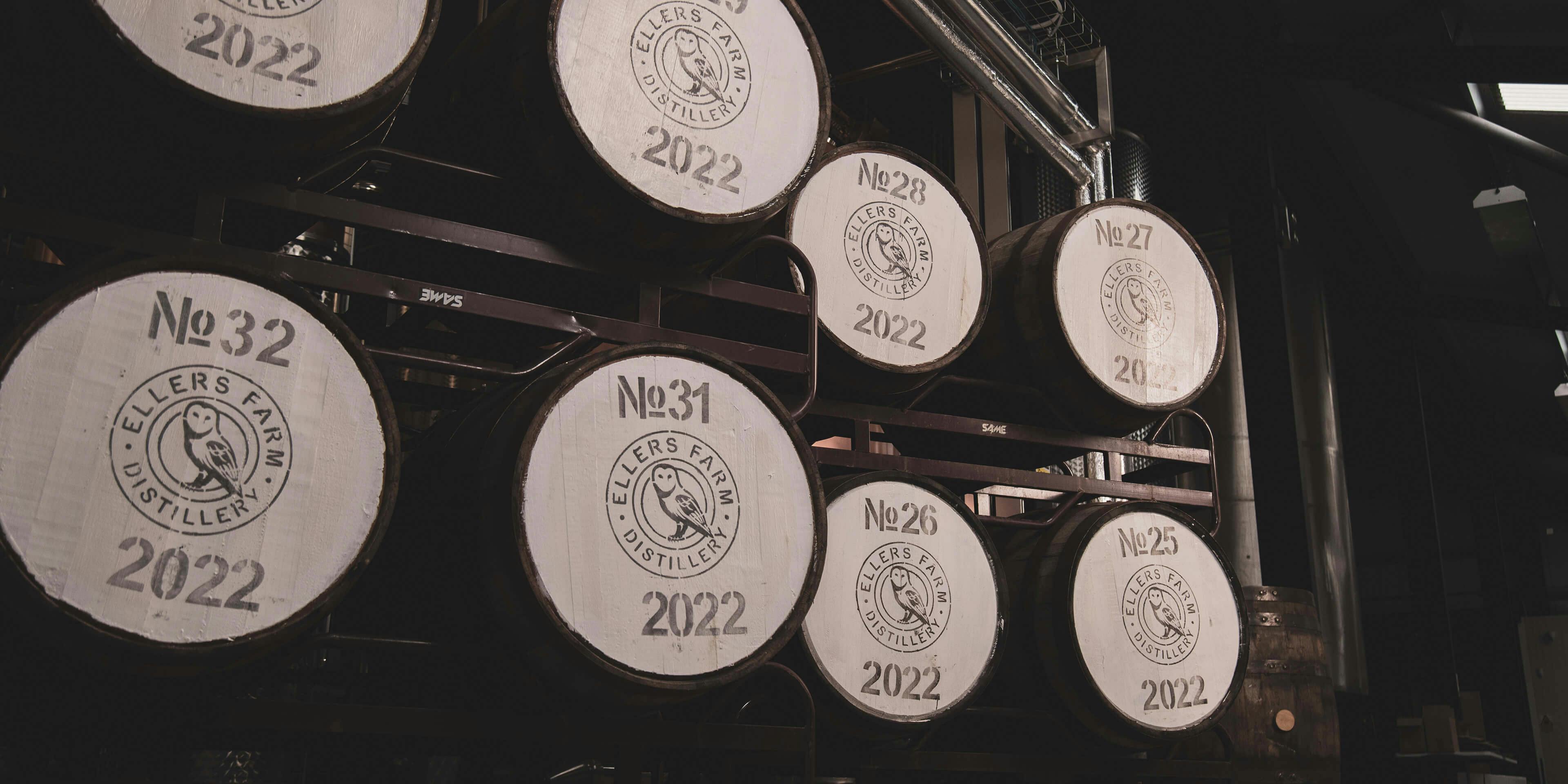 The Bairn collection distillery casks design