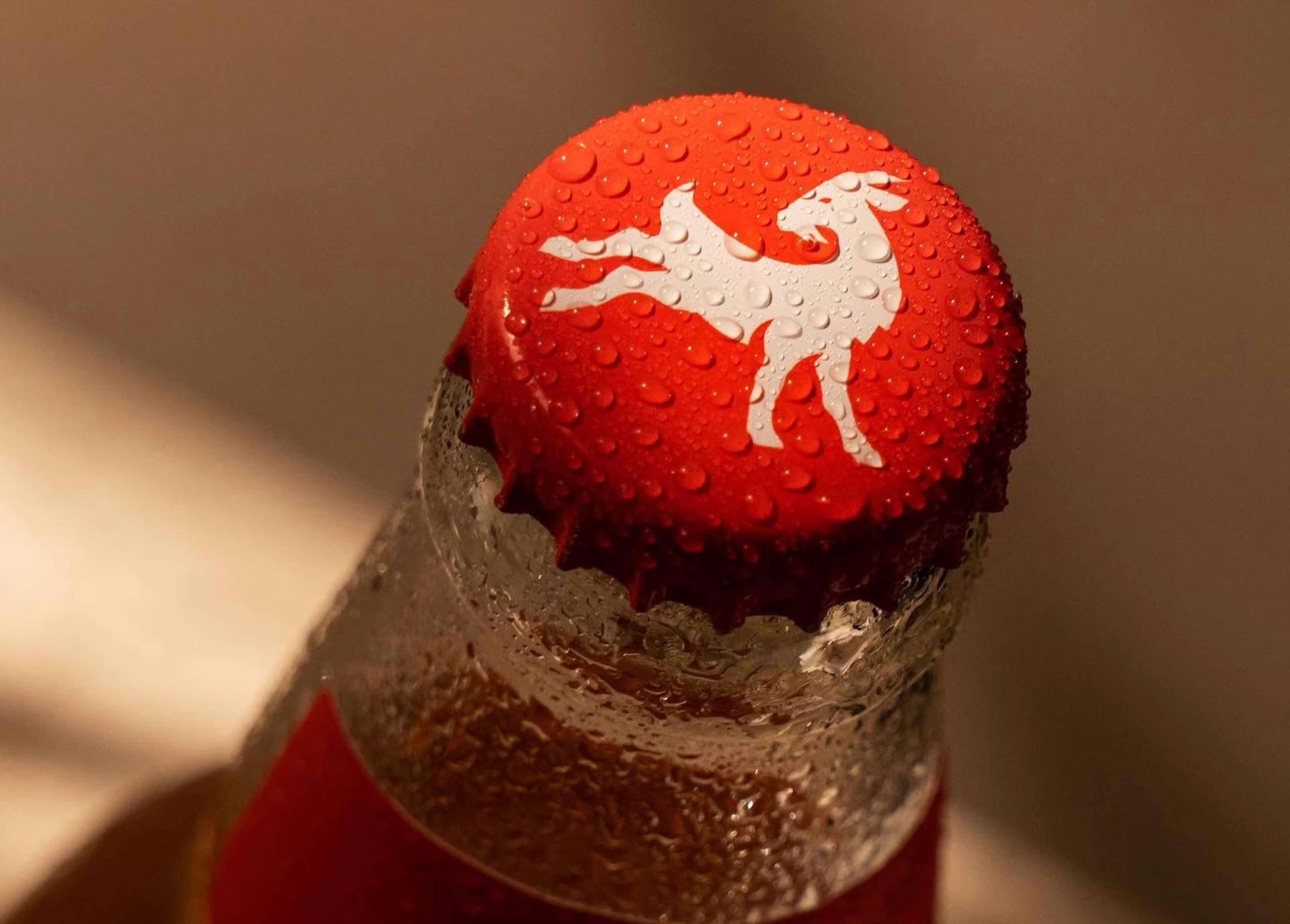 kicking goat cider brand design