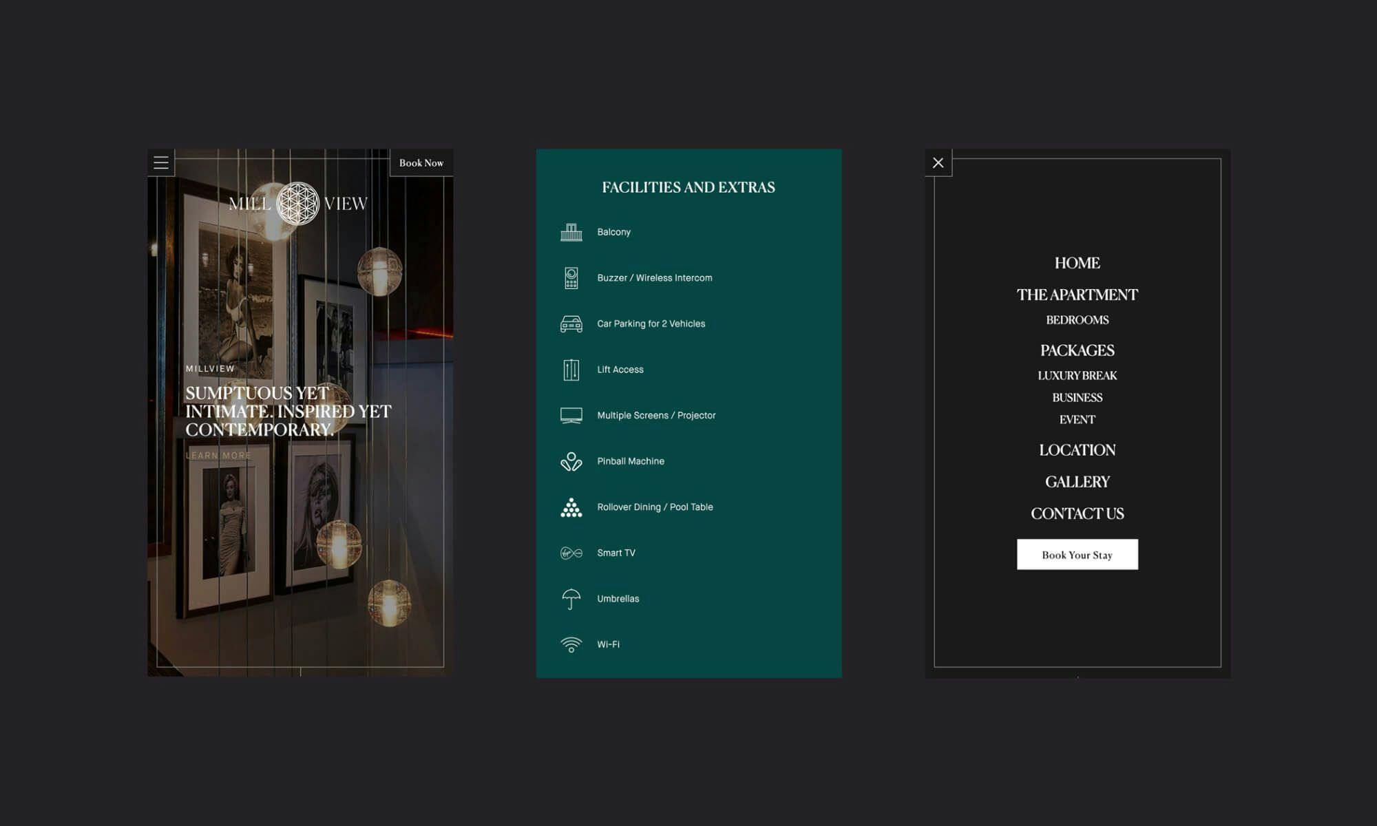 hotel website