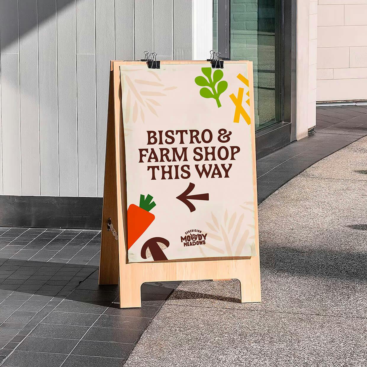 tourism signage design wales