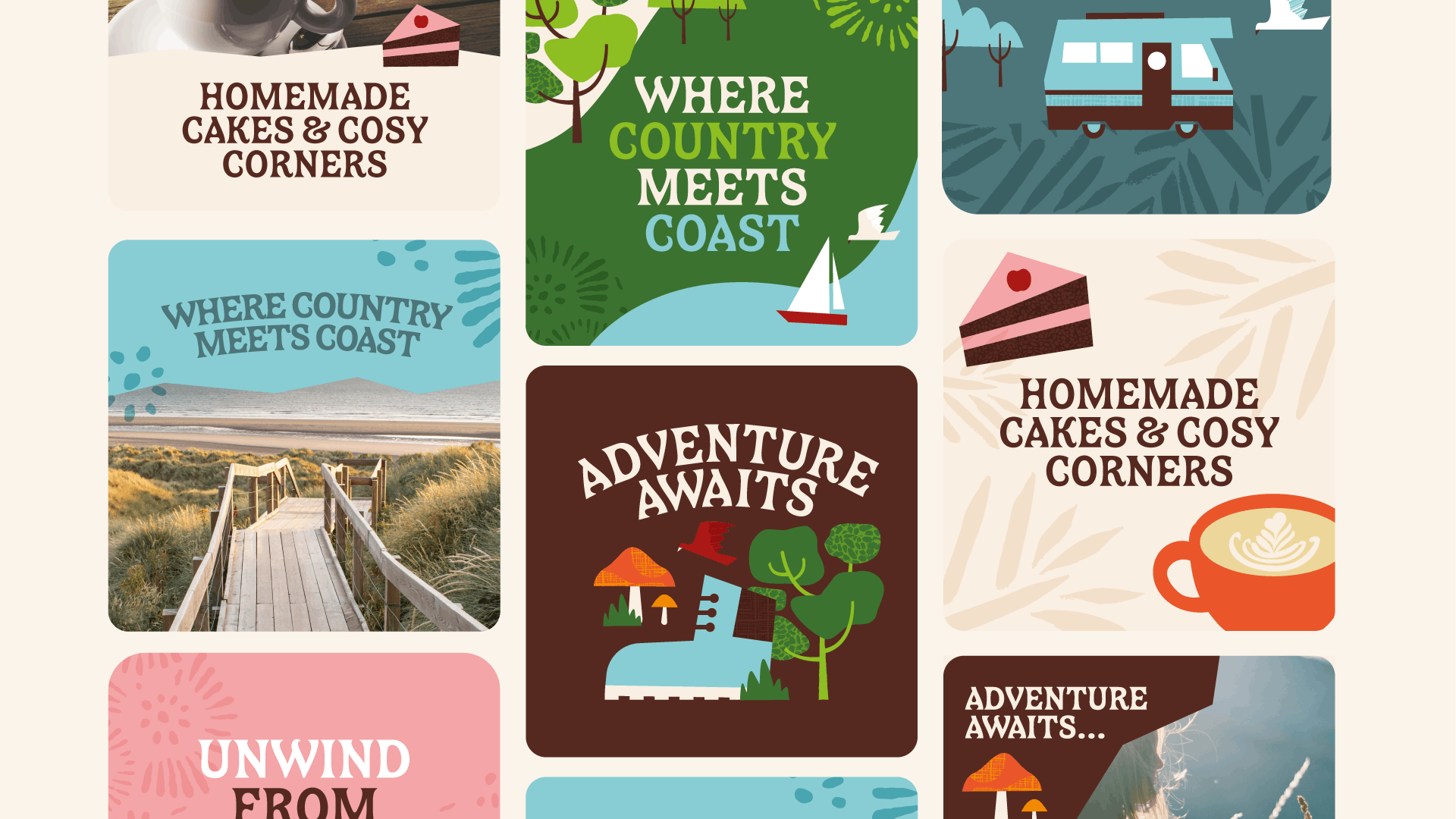 social media content design