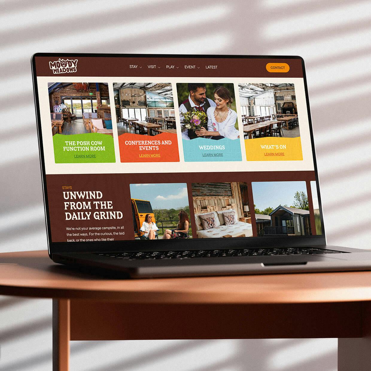 hospitality web design wales cardiff