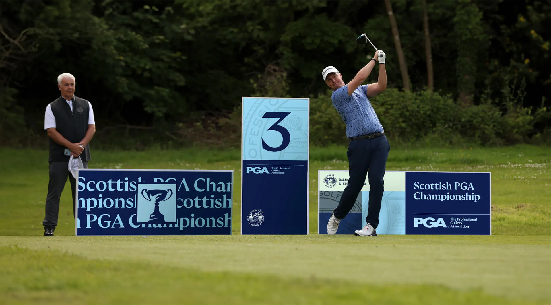 pga competition tee design