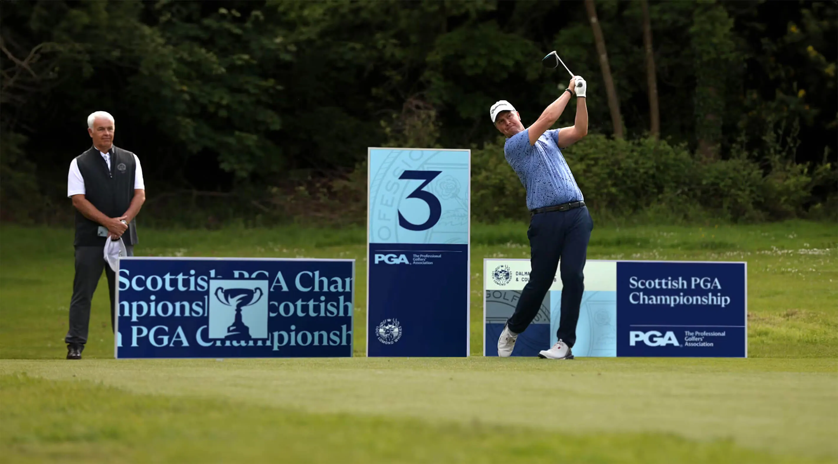 PGA tee graphics