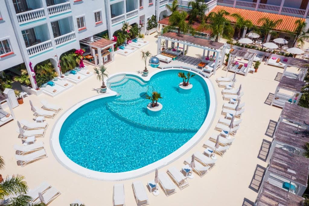 The Beach Star Ibiza pool