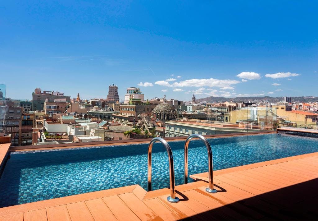 hotel negresco barcelona pool