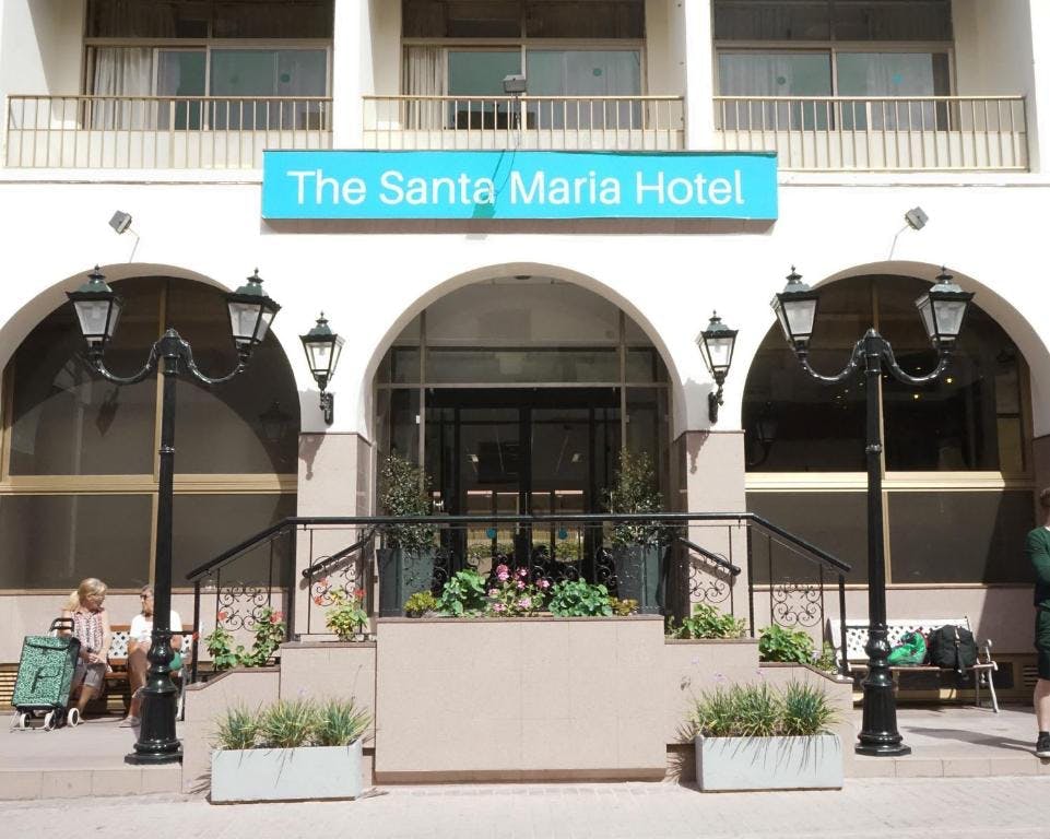 The Santa Maria Hotel Entrance