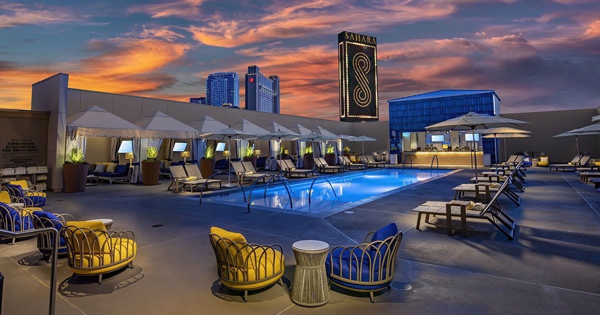 Sahara Las Vegas pool 