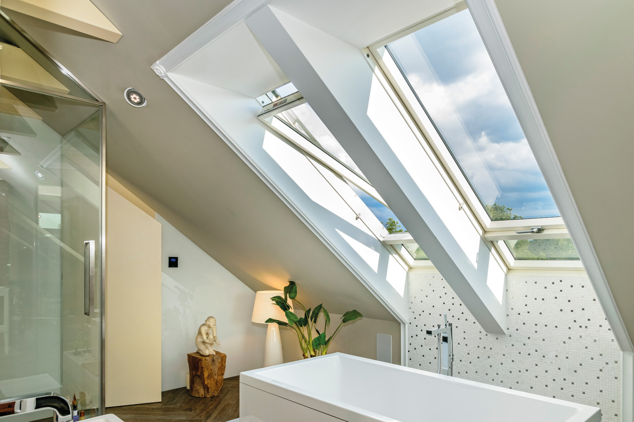 Dachfenster - Richtiges Lüften in verschiedenen Räumen