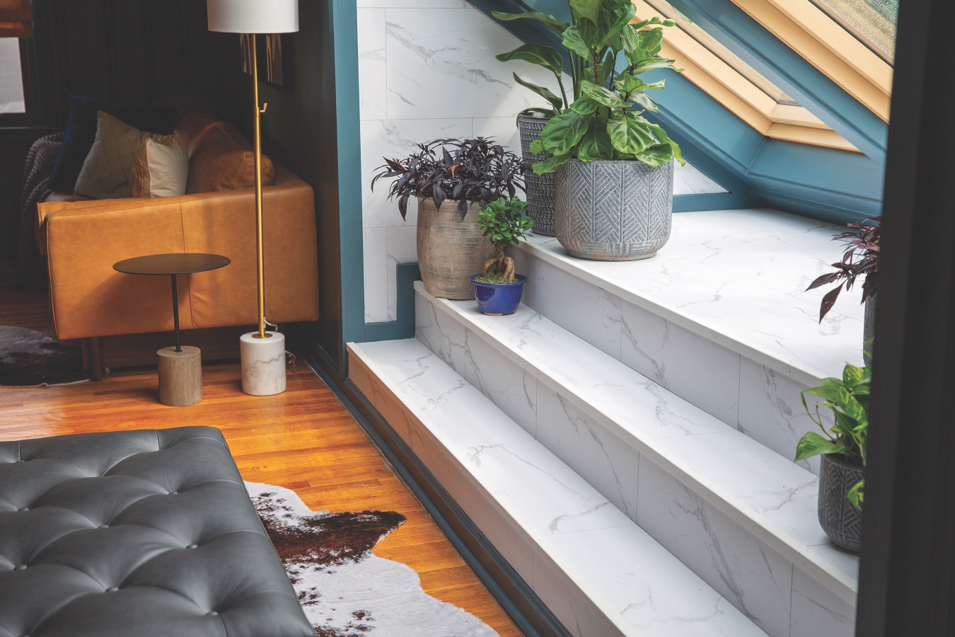 UV-Strahlung durch das Dachfenster