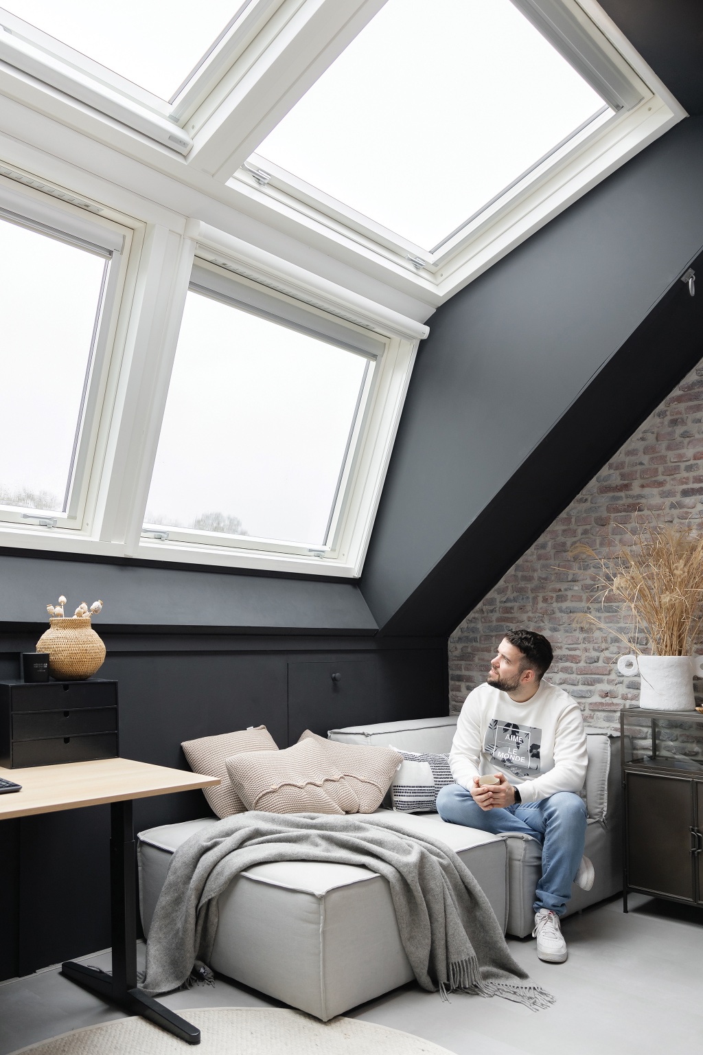 Mögliches Material von 3-fach verglasten Dachfenstern