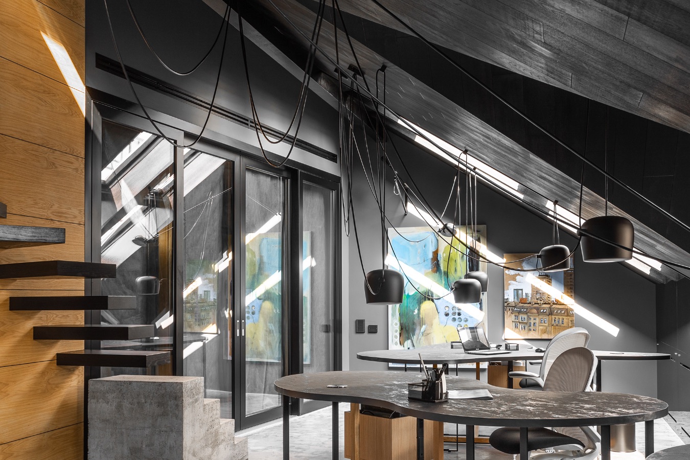 Dachschrägen als Stauraum