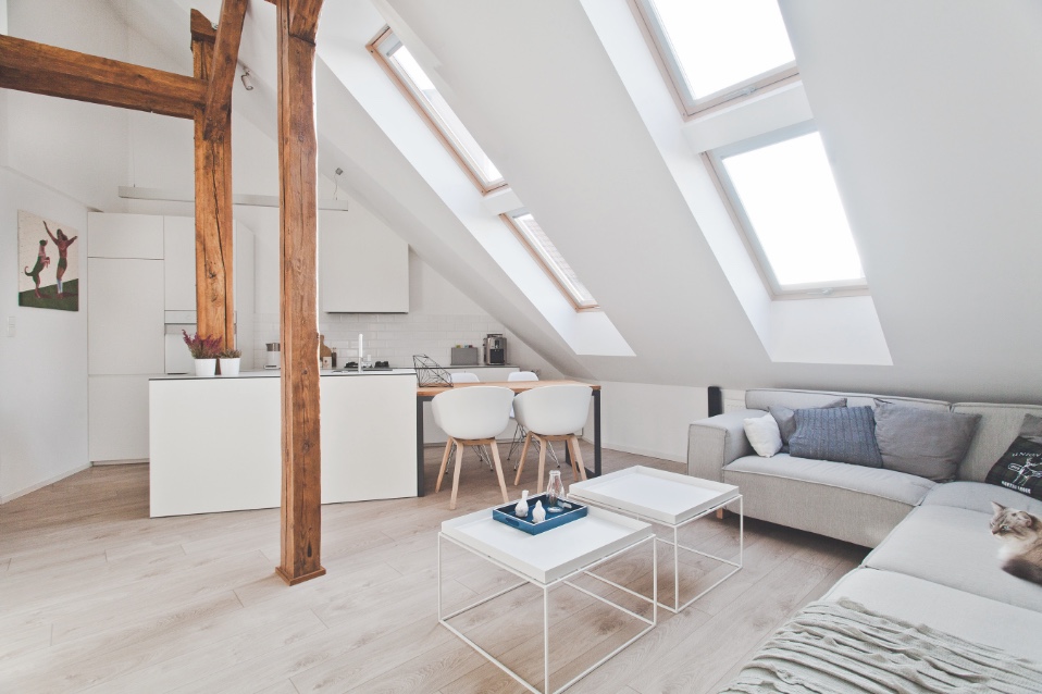 Planung des Dachschrägenschranks