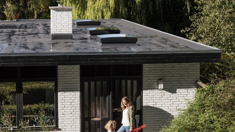 Arten der Velux Flachdachfenster