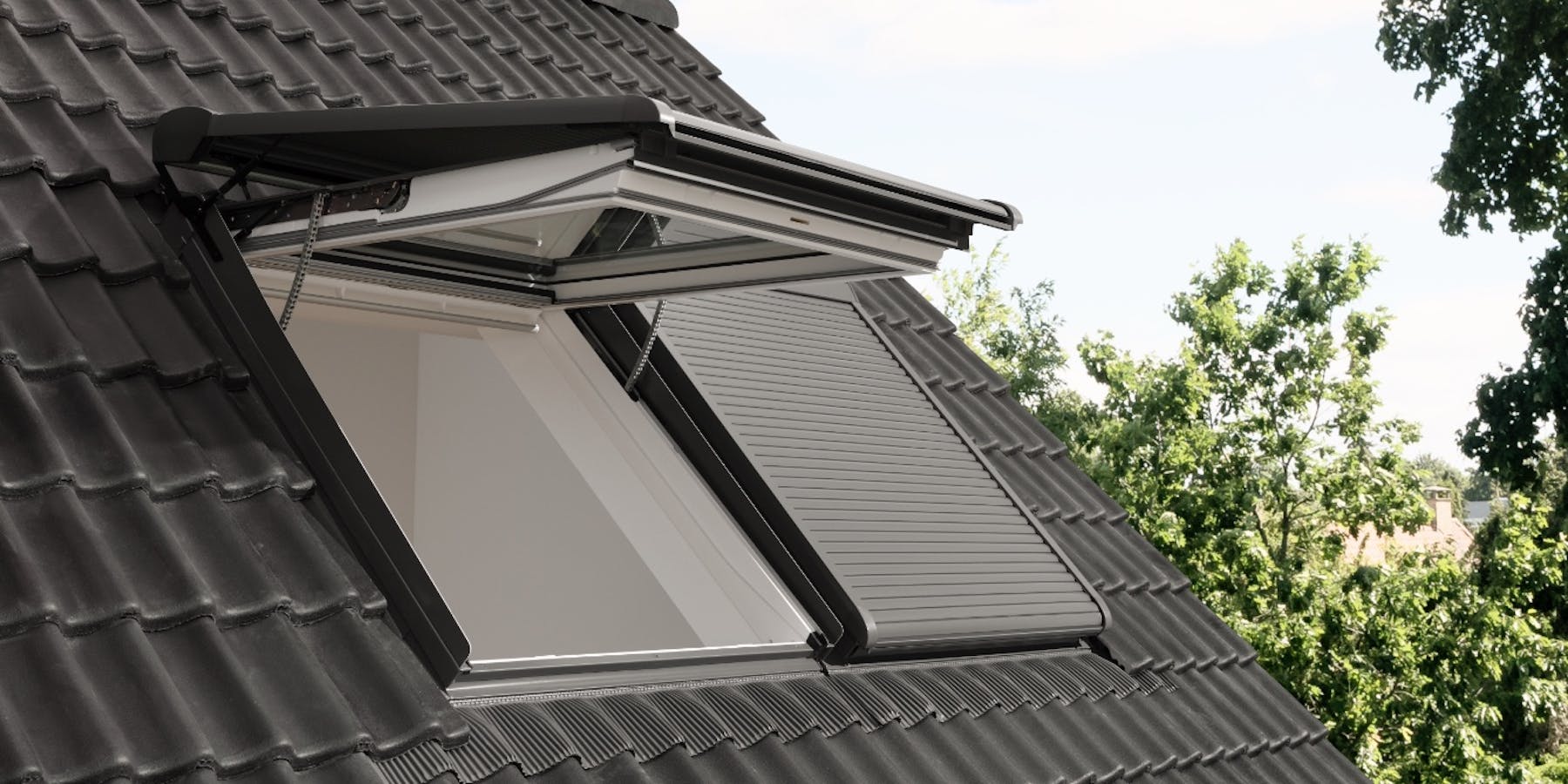 Velux Klapp Schwingfenster