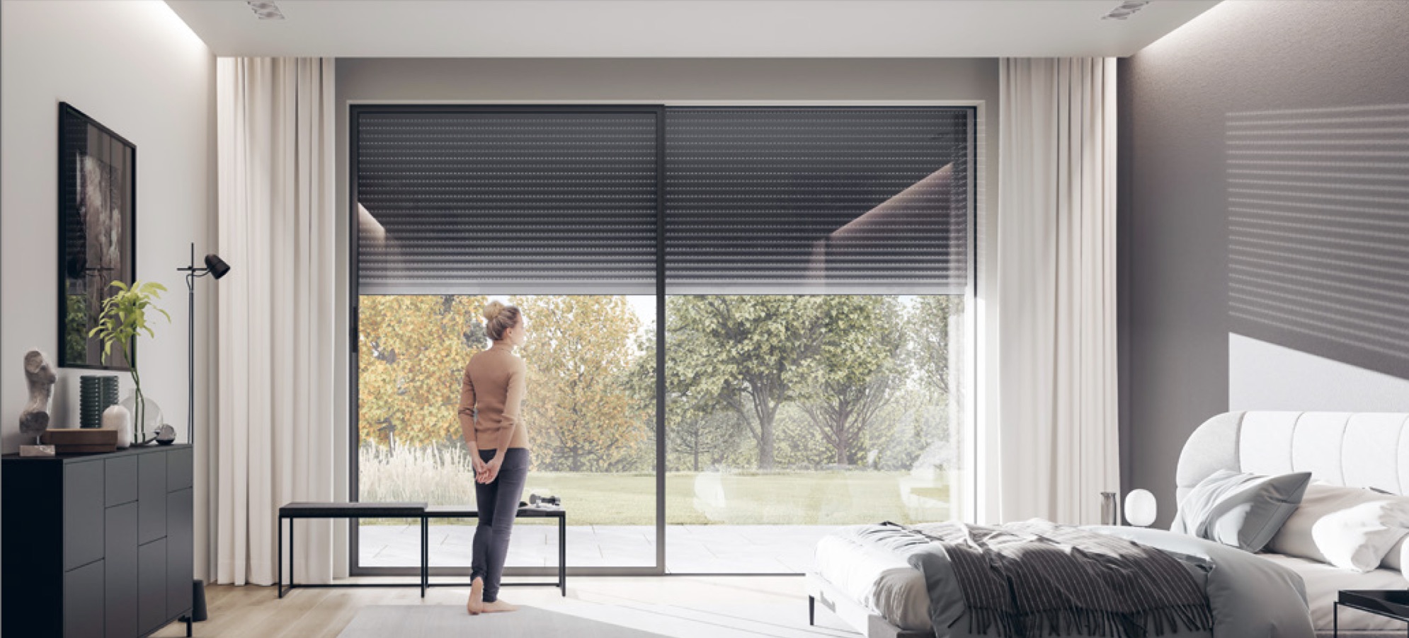 Schüco Fenster Sonnenschutz