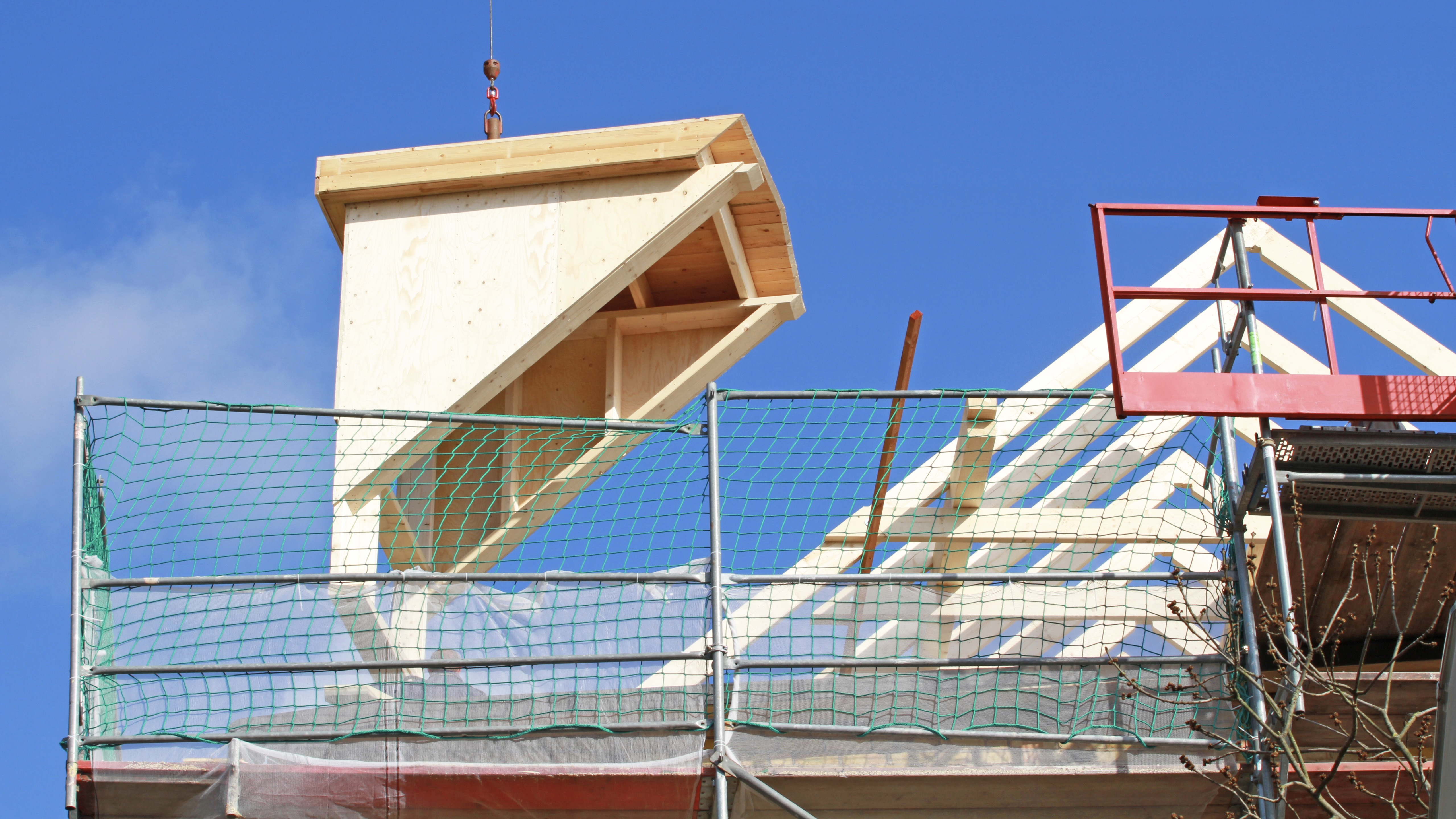 Dachaufstockung für neuen Wohnraum 