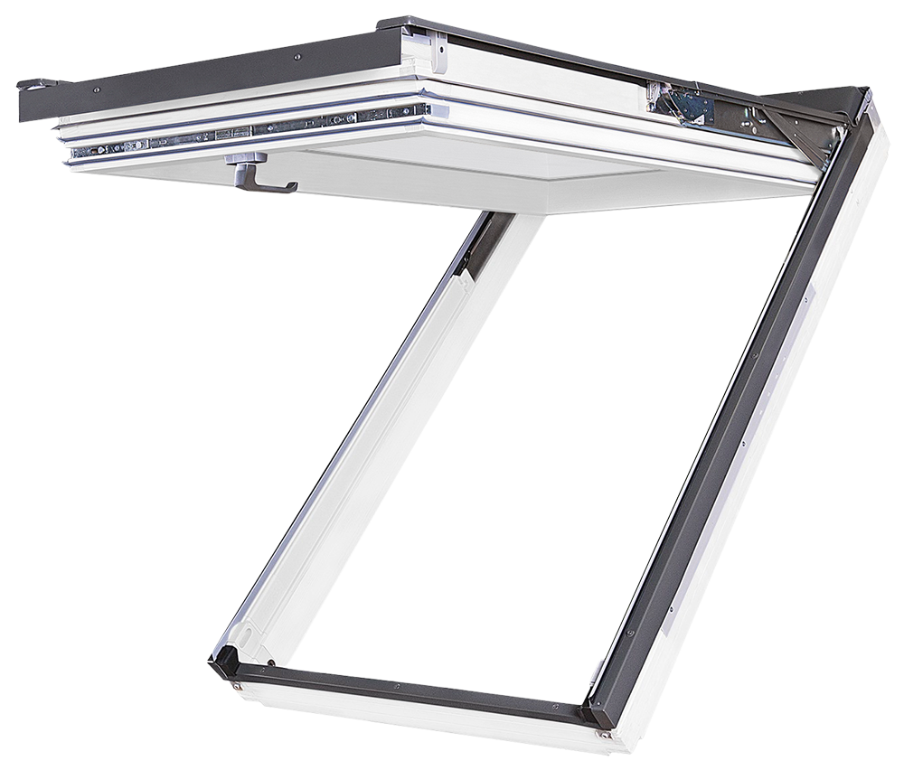 Klappschwingfenster aus Kunststoff