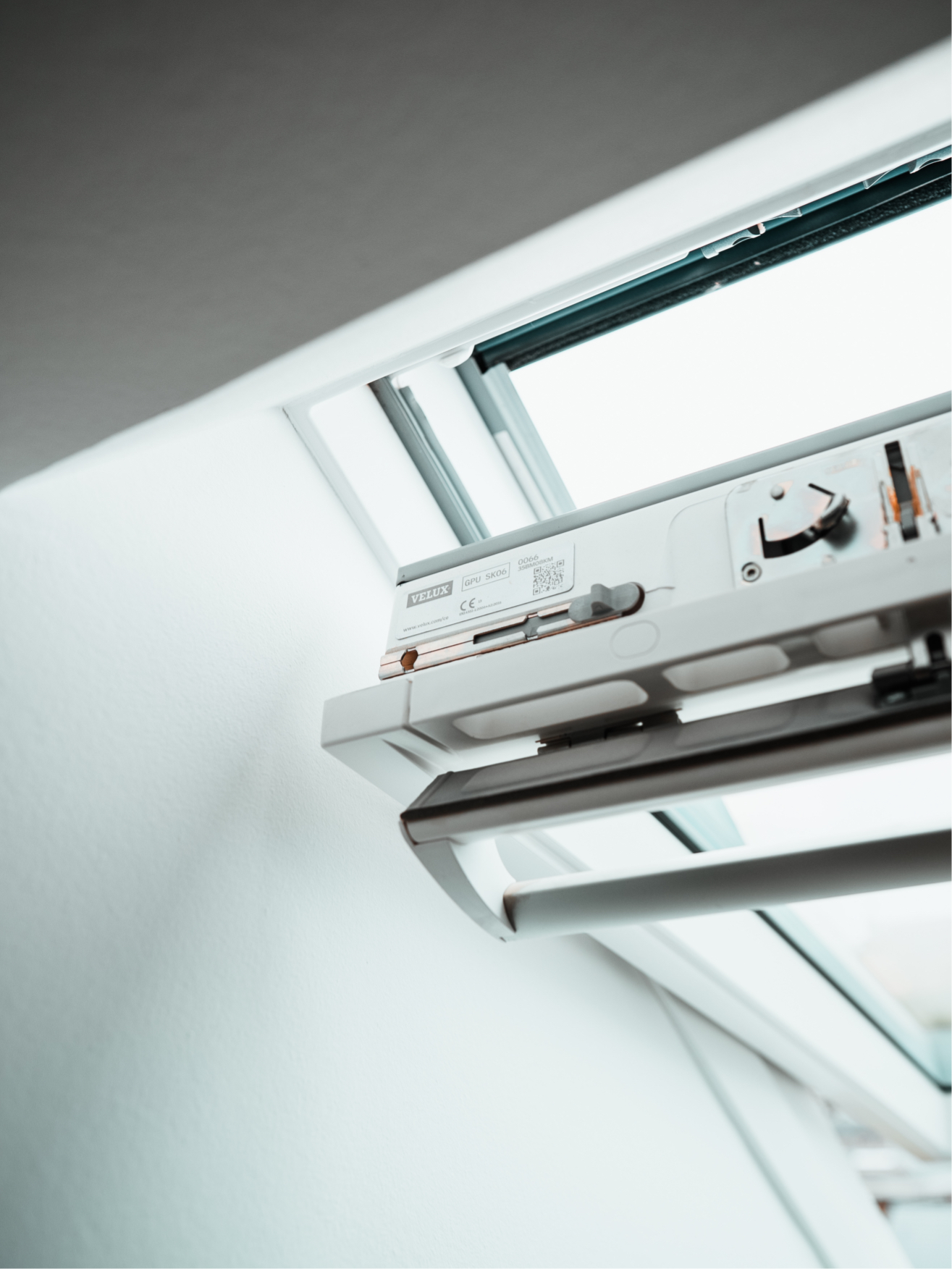 Velux Dachfenster Typenschild