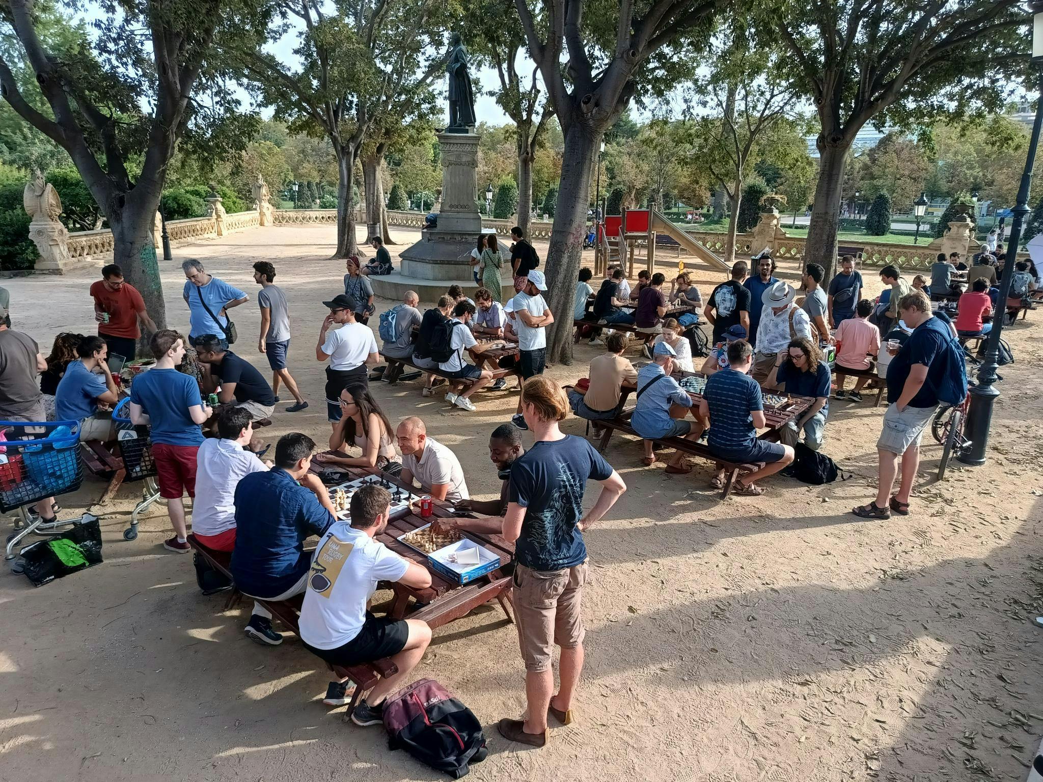 Public meetup in Parc de la Ciutadella
