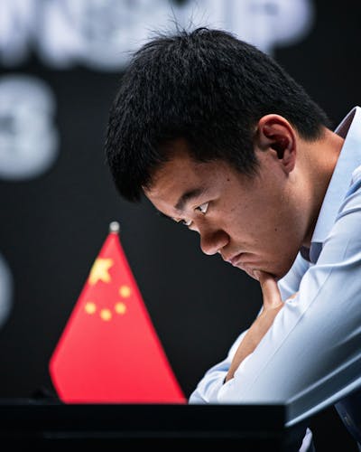 Ding Liren evened the score in game 12 of the World Chess Championship Match