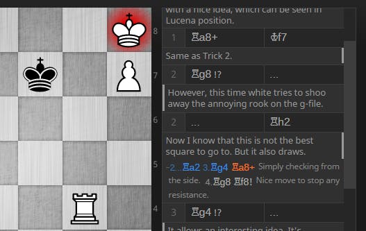 lichess.org on X: The analysis board now contains written