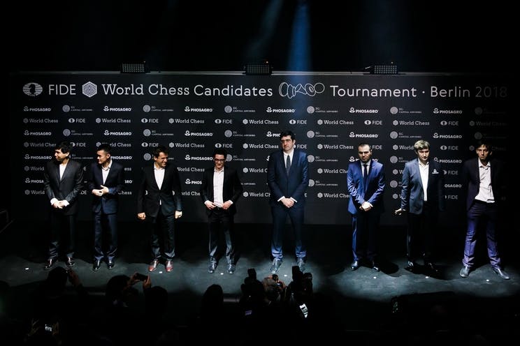 Caruana, Kramnik and Mamedyarov victorious on first day in Berlin