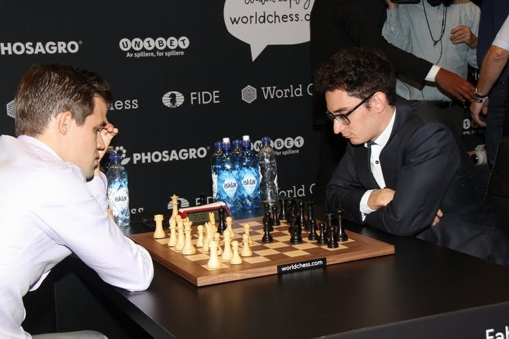 World Chess Championship 2018: Carlsen defends his crown in rapid tie-breaks