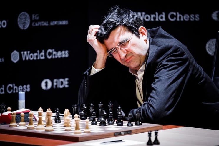 Kramnik Falters in Round 8 of the Candidates