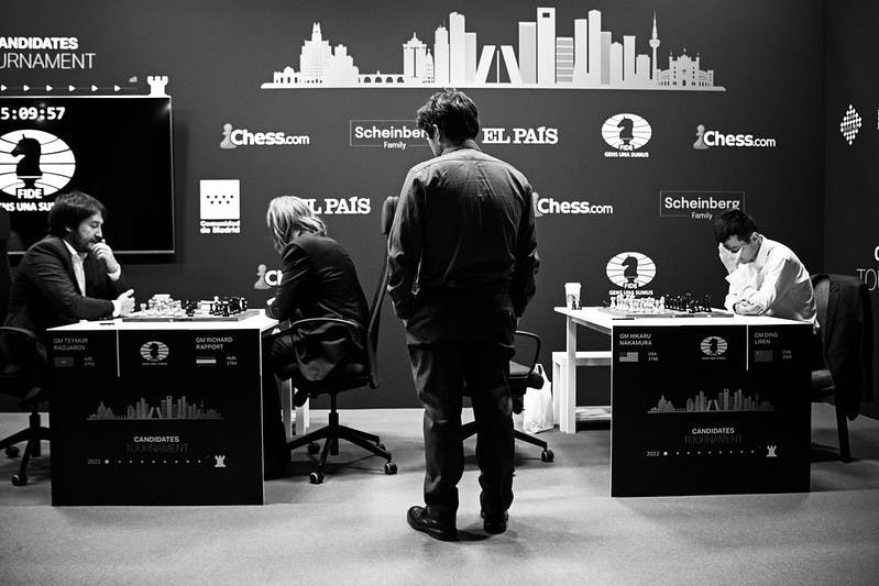 FIDE Candidates Tournament 2022  Alireza Firouzja VS Richard