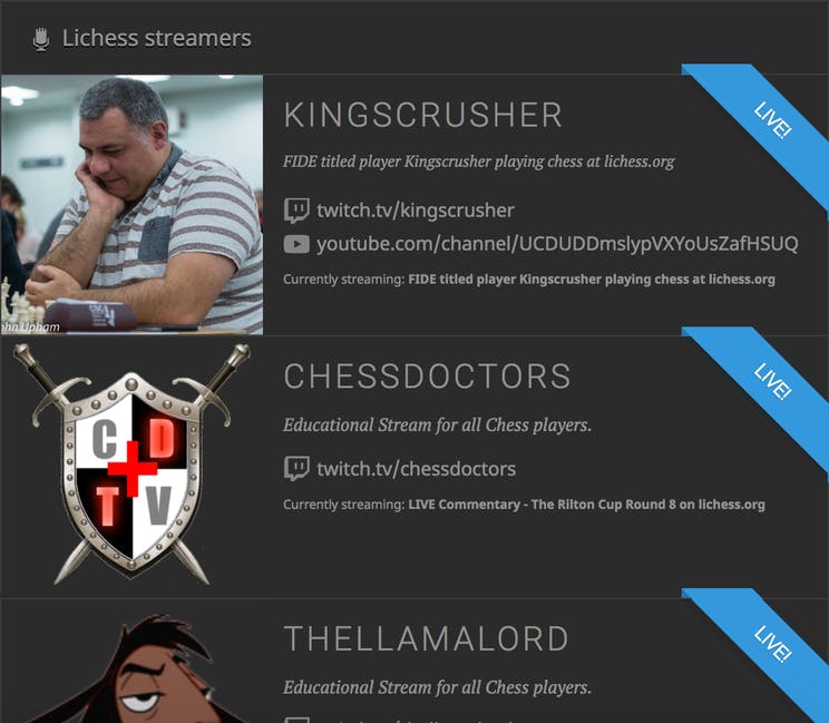 ChesscomES - Streamer Profile & Stats