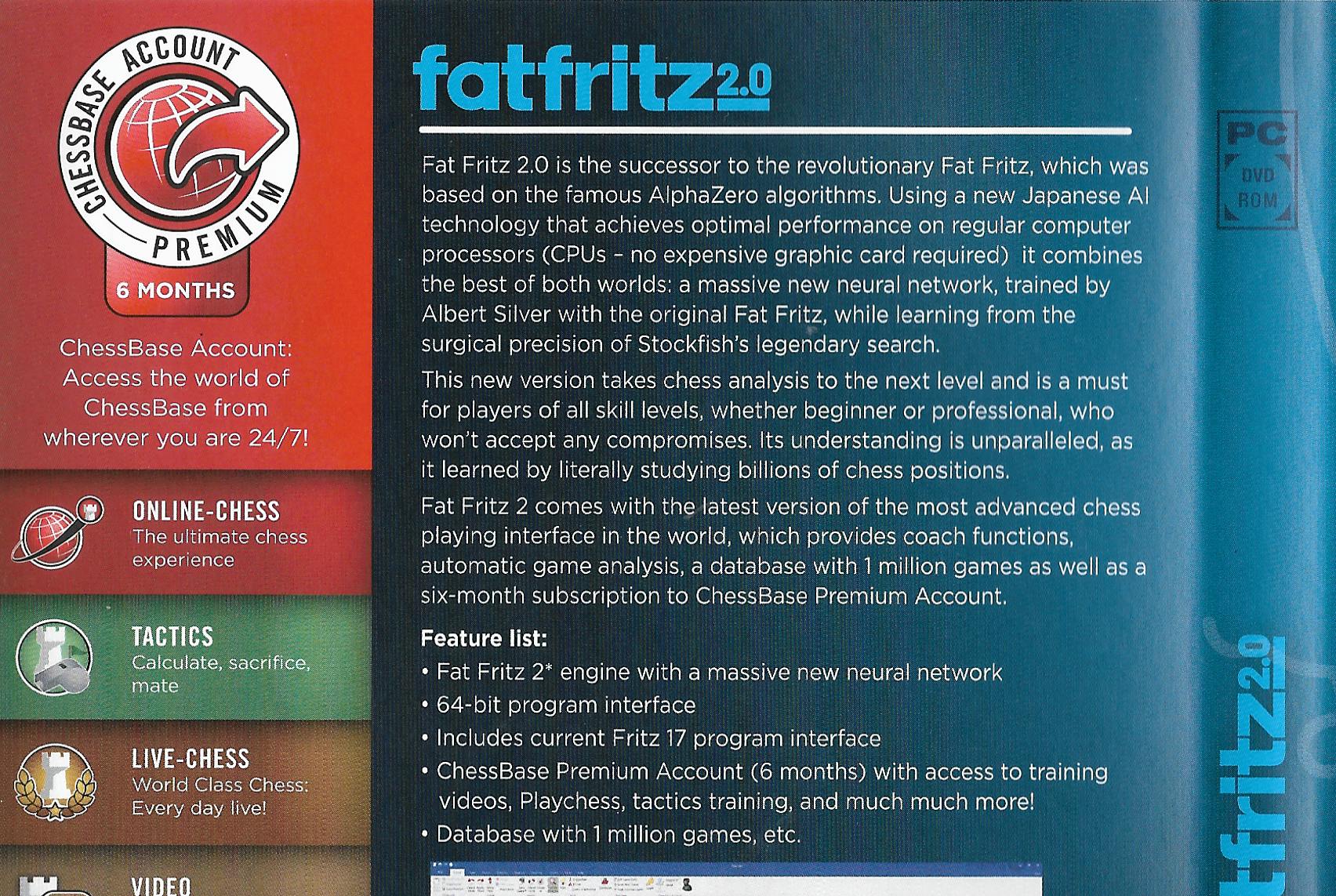 ChessBase's Fat Fritz 2 condemned as 'rip-off' Stockfish clone