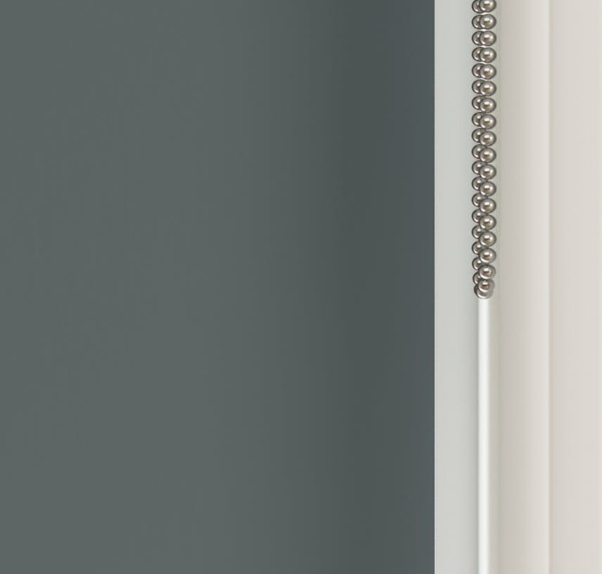 Close up view of Lick Grey 07 roller blinds