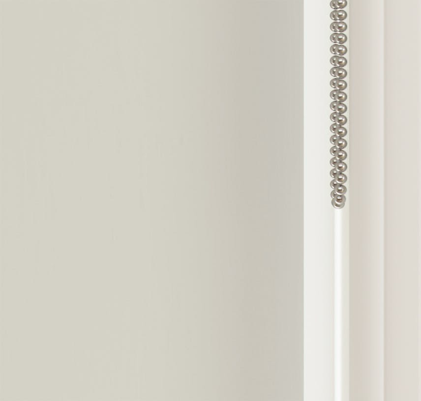 Close up view of Lick Grey 02 roller blinds