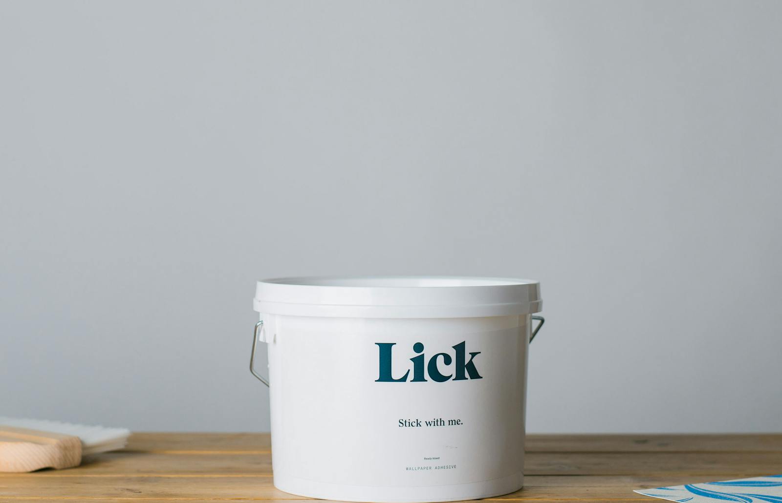 Lick Wallpaper Paste-to-Wall Adhesive 2.5Kg Tub