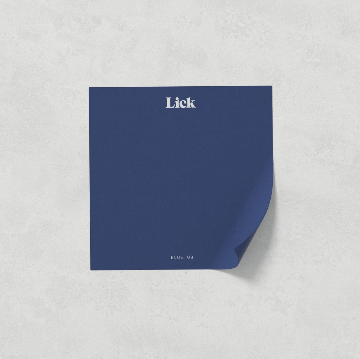 Lick Roller Blind Sample in Blue 08