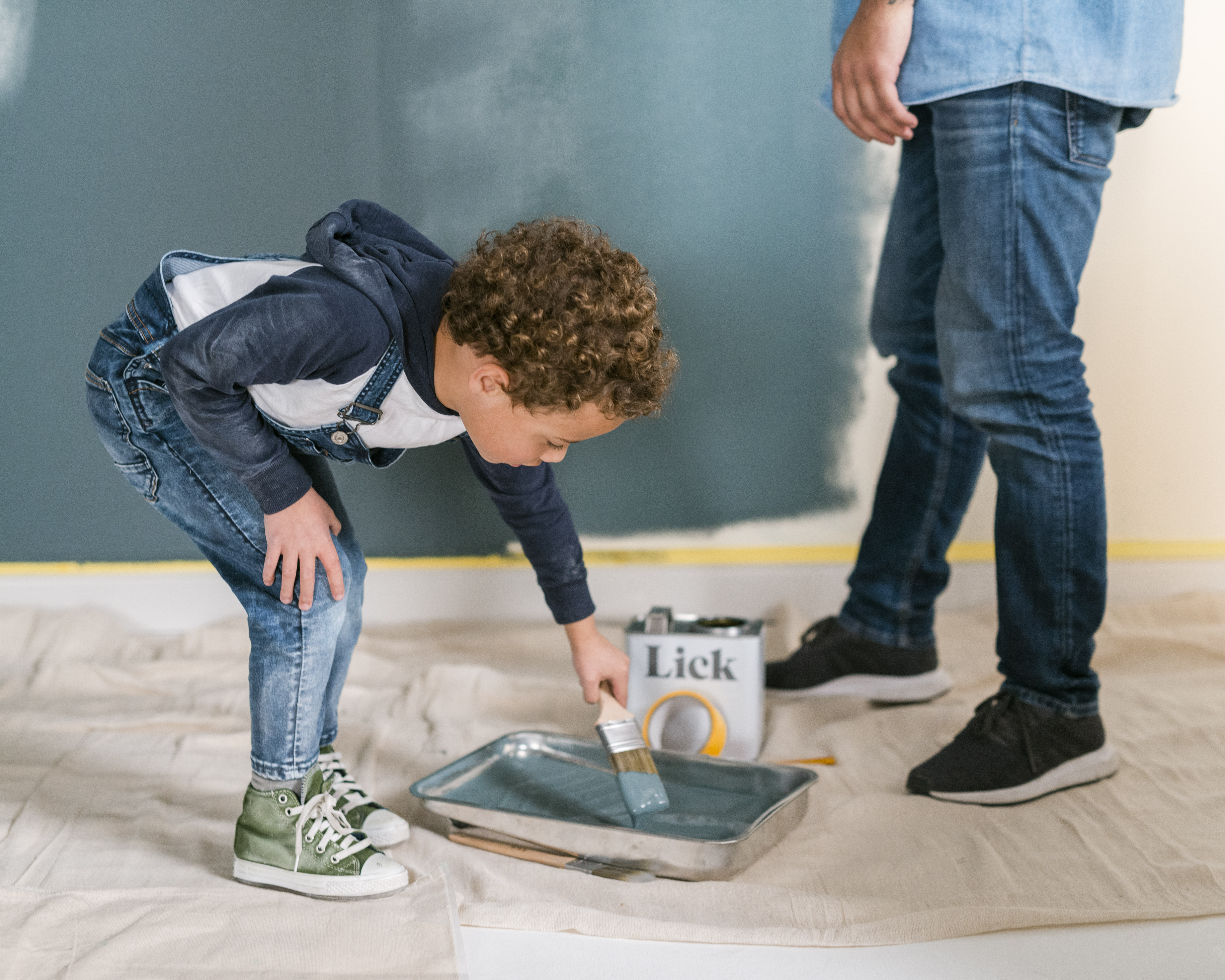 How To Paint Clean Lines When Decorating Lick